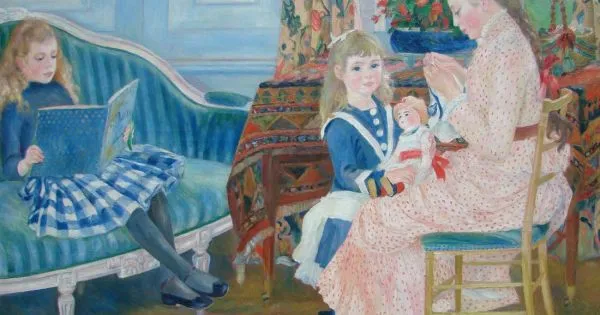 Pierre Auguste Renoir Afternoon Of The Children In Wargemont | Arthipo