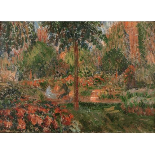 Pierre Auguste Renoir Manzaradan Sonra Empresyonizm Sanat Akımları Kanvas Efektli Tablo, Resim Kağıdı Baskısı