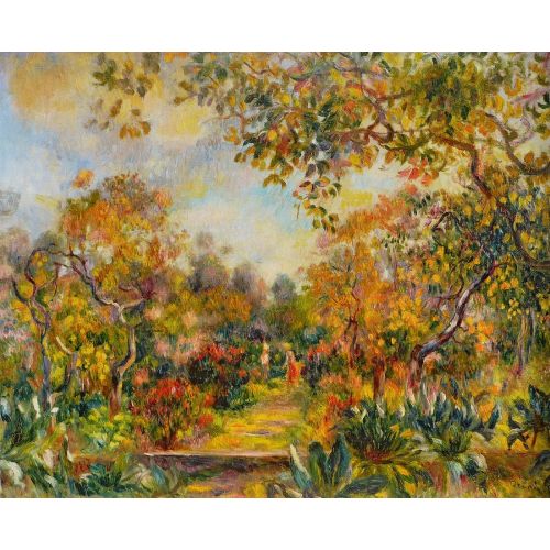 Pierre Auguste Renoir, Paysage A Beaulieu