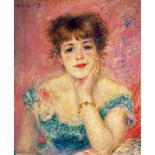 Pierre Auguste Renoir, Aktris Jeanne Samary Portresi
