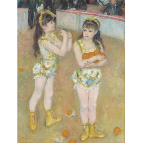 Pierre Auguste Renoir Sirkteki Akrobatlar Empresyonizm Pierre Auguste Renoir Sirkteki Akrobatlar Empresyonizm Sanat Akımları Kanvas Efektli Tablo, Resim Kağıdı Baskısı