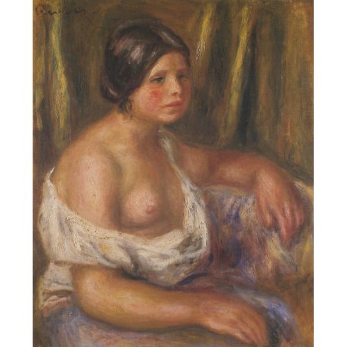 Pierre Auguste Renoir, Çıplak Memeli Kadın Pierre Auguste Renoir, Çıplak Memeli Kadın