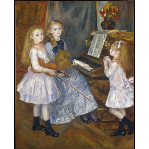 Pierre Auguste Renoir, Catulle Mendes Kızları Pierre Auguste Renoir, Catulle Mendes Kızları
