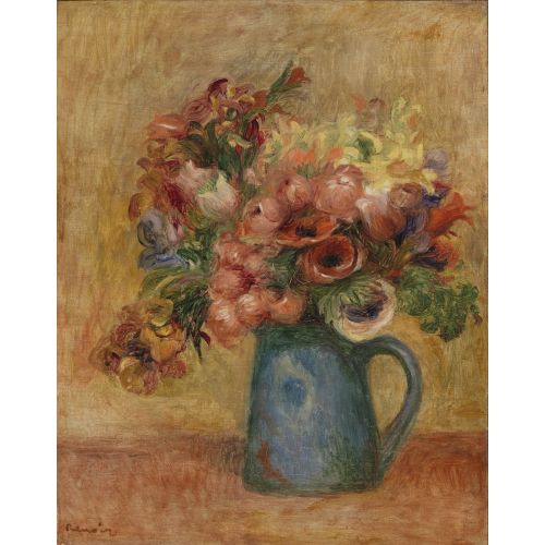 Pierre Auguste Renoir, Vazo Çiçekleri Pierre Auguste Renoir, Vazo Çiçekleri