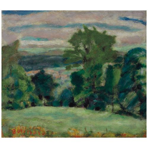 Pierre Bonnard, Manzara