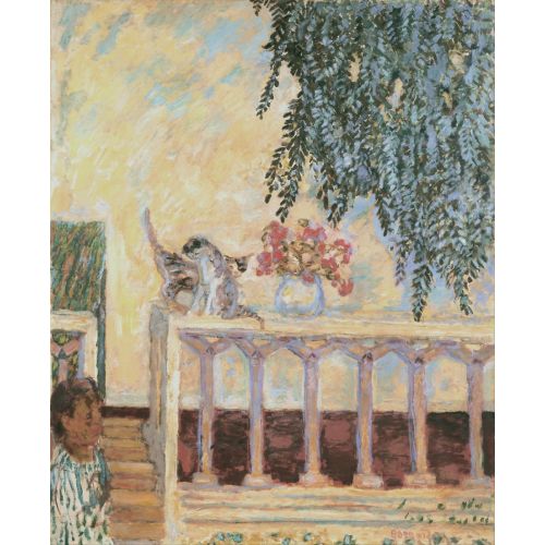 Pierre Bonnard, Cats On The Railing