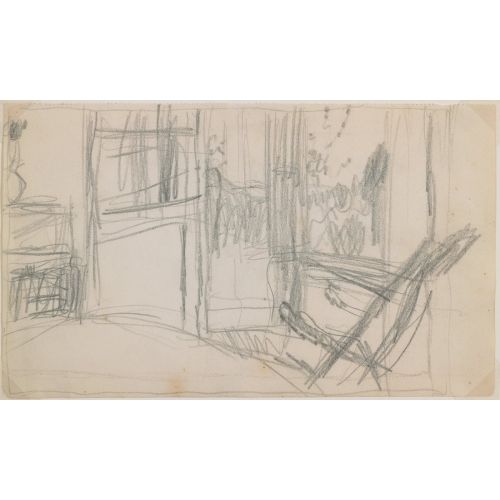 Pierre Bonnard, Study For Dining Room In The Country