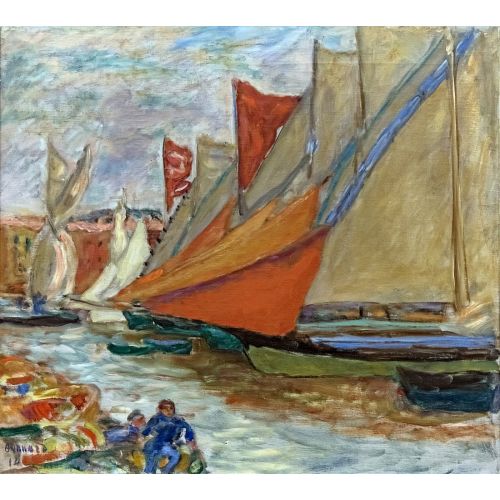 Pierre Bonnard, Voiliers Au Sec