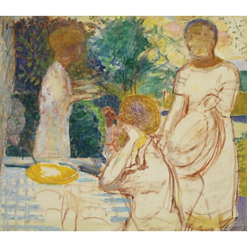 Pierre Bonnard, Bahçede Genç Kadınlar