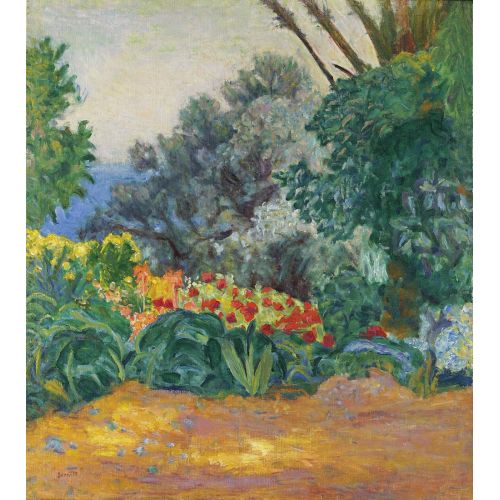 Pierre Bonnard, Coin De Jardin Fleuri