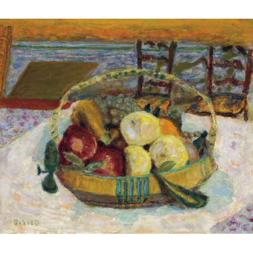Pierre Bonnard, Corbeille De Fruits Dans La Salle A Manger Du Cannet Pierre Bonnard, Corbeille De Fruits Dans La Salle A Manger Du Cannet
