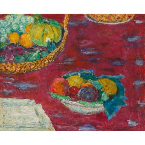Pierre Bonnard, Coupe Et Corbeille De Fruits Pierre Bonnard, Coupe Et Corbeille De Fruits