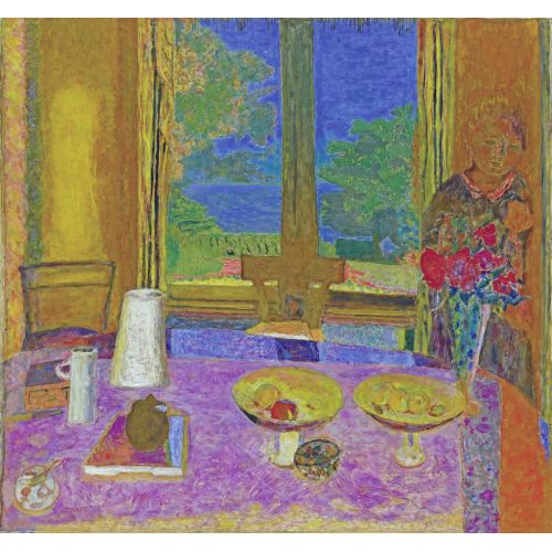 Pierre Bonnard, Bahçede Yemek Odası