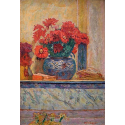 Pierre Bonnard, Fiori Rossi Pierre Bonnard, Fiori Rossi