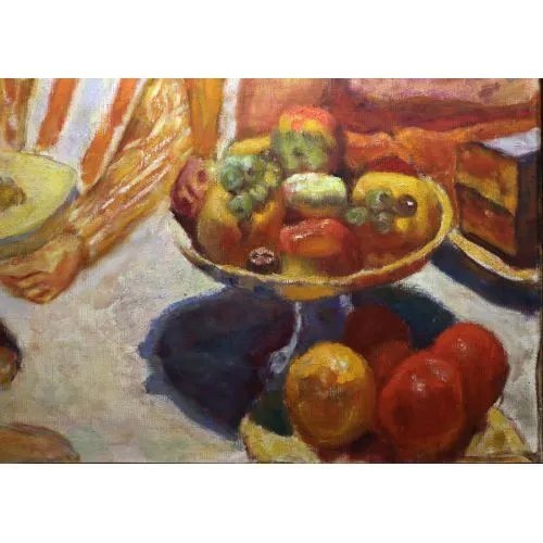 Pierre Bonnard Meyve Post Empresyonizm Pierre Bonnard Meyve Post Empresyonizm Sanat Akımları Kanvas Efektli Tablo, Resim Kağıdı Baskısı, Reprodüksiyon ve