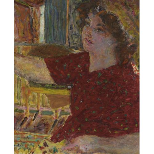 Pierre Bonnard, Jeune Femme Peignant Pierre Bonnard, Jeune Femme Peignant