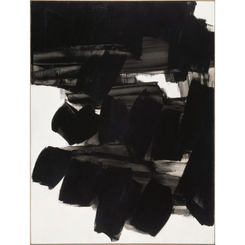 Pierre Soulages, Abstract Composition 7 Tachisme Pierre Soulages, Abstract Composition 7 Tachisme Art Movements