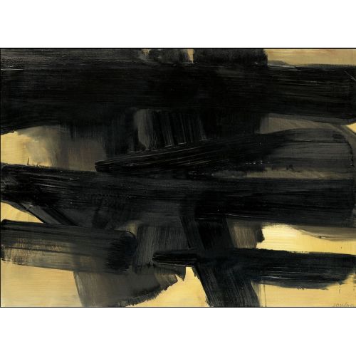 Pierre Soulages, Soyut Kompozisyon 9 Lekecilik Pierre Soulages, Soyut Kompozisyon 9 Lekecilik Sanat Akımları