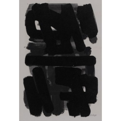 Pierre Soulages, Gouaches et gravures 6 Tachisme Pierre Soulages, Gouaches et gravures 6 Tachisme Art Movements