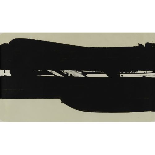 Pierre Soulages, Litografi no. 39, 1977 Lekecilik Pierre Soulages, Litografi no. 39, 1977 Lekecilik Sanat Akımları