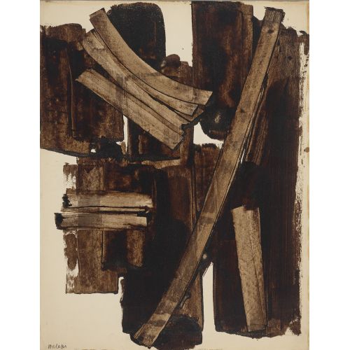 Pierre Soulages, İsimsiz 2 Lekecilik Pierre Soulages, İsimsiz 2 Lekecilik Sanat Akımları
