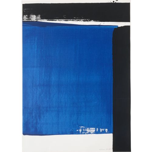Pierre Soulages, Serigrafi No. 16 Lekecilik Pierre Soulages, Serigrafi No. 16 Lekecilik Sanat Akımları