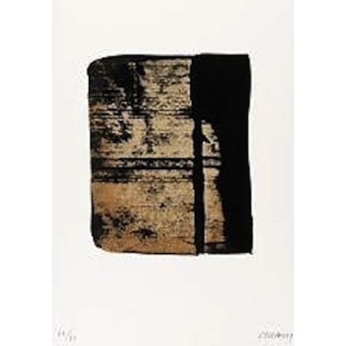 Pierre Soulages, Serigraphie No 11 Tachisme Pierre Soulages, Serigraphie No 11 Tachisme Art Movements