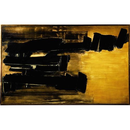 Pierre Soulages, Soyut Kompozisyon 19 Lekecilik Pierre Soulages, Soyut Kompozisyon 19 Lekecilik Sanat Akımları