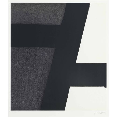 Pierre Soulages, Serigrafi No. 21 Lekecilik Pierre Soulages, Serigrafi No. 21 Lekecilik Sanat Akımları