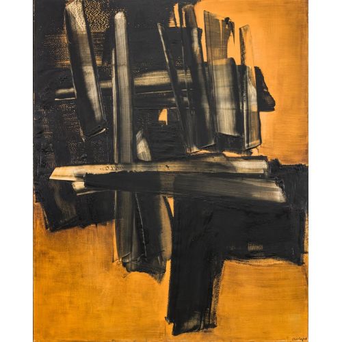 Pierre Soulages, Untitle 3 Tachisme Pierre Soulages, Untitle 3 Tachisme Art Movements