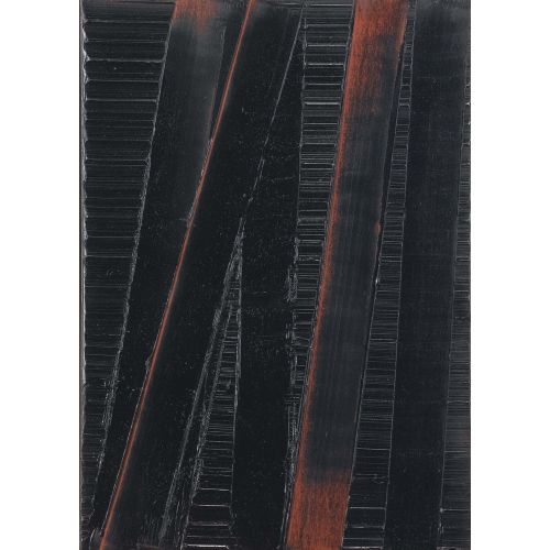 Pierre Soulages, Untitle 10 Tachisme Pierre Soulages, Untitle 10 Tachisme Art Movements