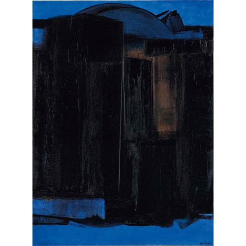 Pierre Soulages, Untitle 41 Tachisme Pierre Soulages, Untitle 41 Tachisme Art Movements