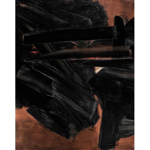 Pierre Soulages, Untitle 45 Tachisme Pierre Soulages, Untitle 45 Tachisme Art Movements