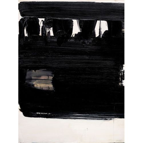 Pierre Soulages, Untitle 59 Tachisme Pierre Soulages, Untitle 59 Tachisme Art Movements
