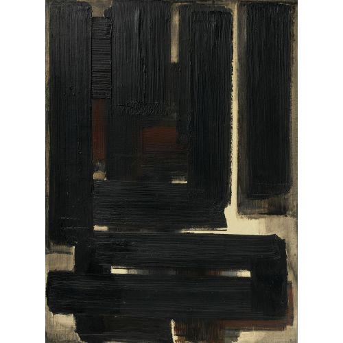 Pierre Soulages, Untitle 67 Tachisme Pierre Soulages, Untitle 67 Tachisme Art Movements