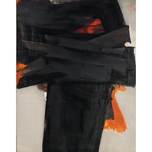 Pierre Soulages, Untitle 70 Tachisme Pierre Soulages, Untitle 70 Tachisme Art Movements