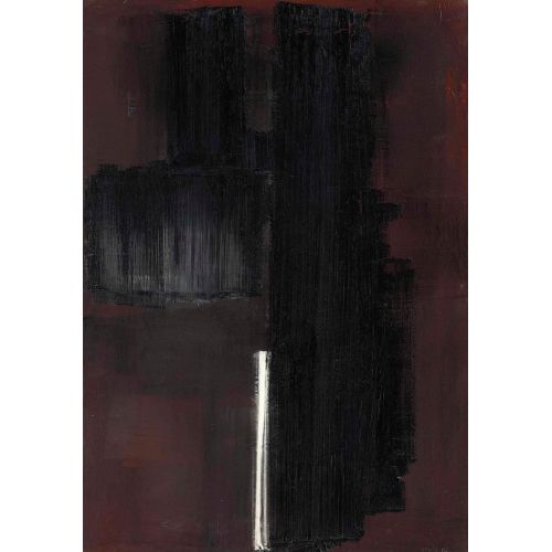 Pierre Soulages, Untitle 71 Tachisme Pierre Soulages, Untitle 71 Tachisme Art Movements
