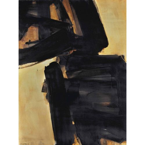 Pierre Soulages, Untitle 72 Tachisme Pierre Soulages, Untitle 72 Tachisme Art Movements