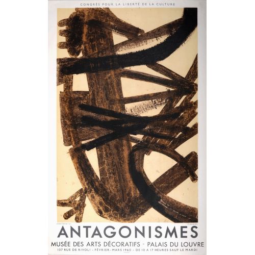 Pierre Soulages, Karşıtlıklar (Antagonismes) Lekecilik Pierre Soulages, Karşıtlıklar (Antagonismes) Lekecilik Sanat Akımları