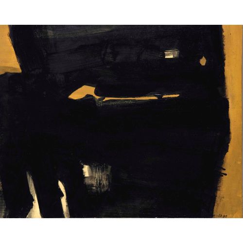 Pierre Soulages, Untitle 79 Tachisme Pierre Soulages, Untitle 79 Tachisme Art Movements