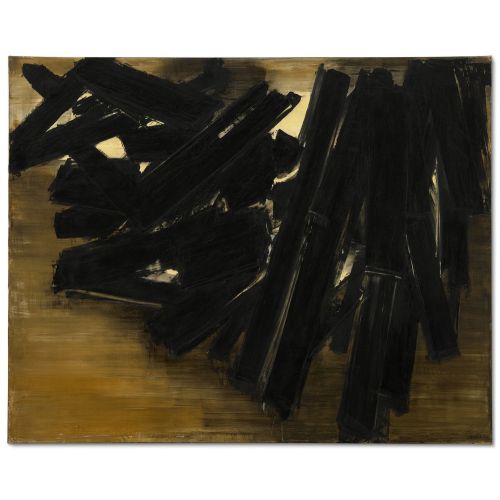 Pierre Soulages, Untitle 86 Tachisme Pierre Soulages, Untitle 86 Tachisme Art Movements