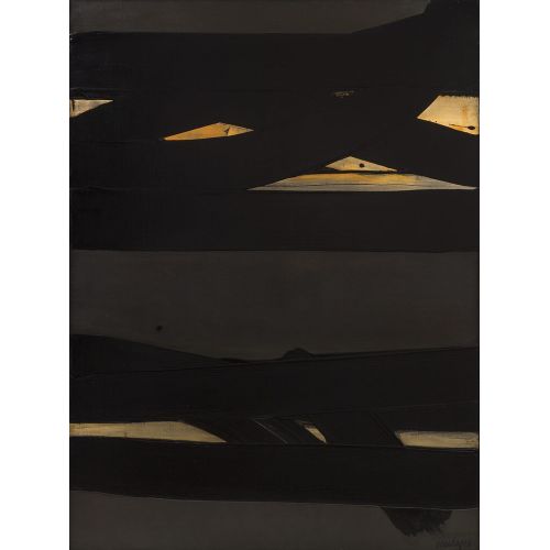 Pierre Soulages, Untitle 94 Tachisme Pierre Soulages, Untitle 94 Tachisme Art Movements