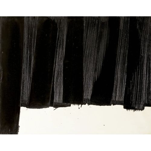 Pierre Soulages, Untitle 99 Tachisme Pierre Soulages, Untitle 99 Tachisme Art Movements