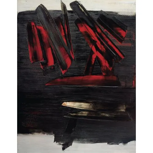 Pierre Soulages, İsimsiz 100 Lekecilik Pierre Soulages, İsimsiz 100 Lekecilik Sanat Akımları
