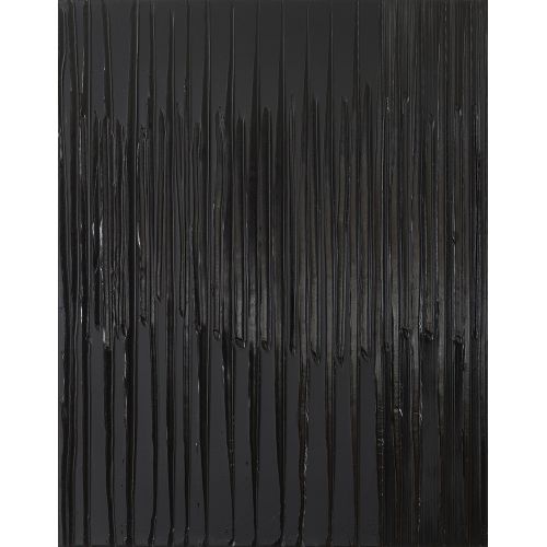 Pierre Soulages, Untitle 103  Tachisme Art Movements