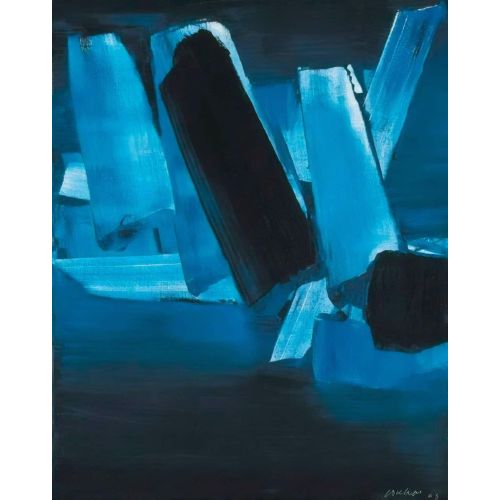 Pierre Soulages, Work 17 juillet 1963 Tachisme Pierre Soulages, Work 17 juillet 1963 Tachisme Art Movements