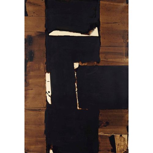 Pierre Soulages, Brou de Noix 2 Tachisme Pierre Soulages, Brou de Noix 2 Tachisme Art Movements