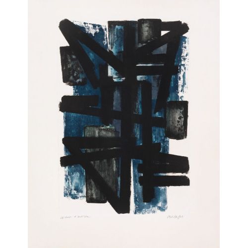 Pierre Soulages, Eau forte I , 1952 Tachisme Pierre Soulages, Eau forte I , 1952 Tachisme Art Movements