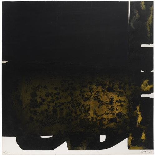 Pierre Soulages, Ofort no. 22 Lekecilik Pierre Soulages, Ofort no. 22 Lekecilik Sanat Akımları