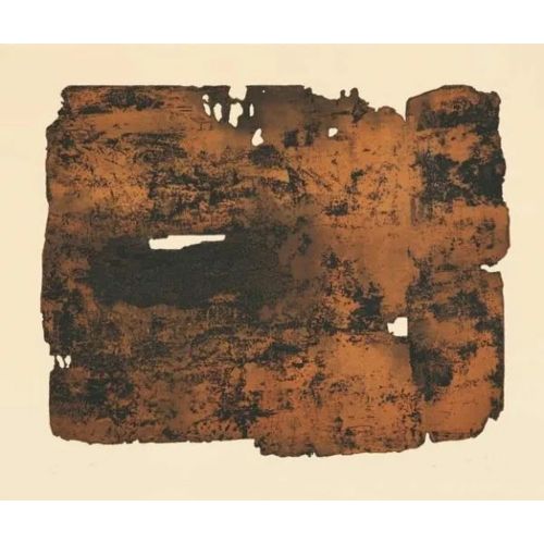 Pierre Soulages, Eau Forte XVII 1961 signed, 1961 Tachisme Pierre Soulages, Eau Forte XVII 1961 signed, 1961 Tachisme Art Movements